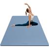 ZORVYX Tappetino Yoga Antiscivolo 200×100cm TPE 10mm Spesso Tappeto Palestra Grande, Tappetino per Ginnastica Fitness Pilates Esercizi a Casa e all'aperto