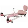 Milageto Attrezzo per Apertura Anche Resistente | Regolazione 180 Gradi Gradi, Macchina per Lo Stretching delle Gambe con Schienale, Manuale, Flessibilizzatore Gambe