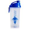 Fuelsports Frullatore blu bottiglia di proteine Fuelshaker palestra per 500ml, aumento di massa muscolare speciale o regimi, polvere di contenitore e ciotola - perfetta tenuta 100%