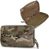 Generic Tasca GP Tattica Molle, Organizer Multiuso con Cerniere a Doppio Senso | Pannello Hook Loop con Fasce Elastiche Interne for Allenamento Outdoor, Campeggio, Trekking E Attrezzatura