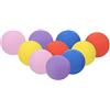 Annadue 10 Pezzi Palline da in EVA Foam per Bambini | Costruzione in morbida schiuma, uso interno ed esterno, 5 colori vivaci, palla da allenamento leggera, per i bambini