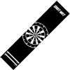 Generico Non-Slip with Throw Line Easy Roll-Up Dart Board Mat for Floor | Easy Roll-Up Protective Dart Rug Mat Dart Board Mat for All Skill Levels, Game Room Sports Club Office Break Room Basement