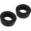 Wodsty 2 custodie per dischi in gomma per manubri da 30 mm | Custodia protettiva in gomma per bilancieri da 30 mm, supporto per bilanciere, riduzione del volume