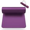 SNIKES Tappetino da yoga a forma di bacca (180 x 60 cm) con tracolla inclusa - Tappetino da yoga per palestra, allenamento e yoga - Tappetino antiscivolo e extra sottile in 4 mm di spessore -
