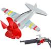 Generic Wind Power Airplane - Decorazione casco moto | Ornamento LED mulino a | Volante Aeroplano Auto Decor per Bambini Sport All'aperto Ciclismo Equitazione Bici Elettriche Caschi Impermeabile Luminoso