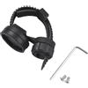 Hoppipola Supporto per Garmin Edge Out Front Mount nero per Garmin | Plastica leggera, robusta e durevole, anodizzata nera, ideale per bici da strada e mountain bike