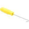 HAKIDZEL Gancio per Incordatura Racchette da Tennis e Badminton, Manico Ergonomico | Metallo e Plastica, Estremità a Uncino per Fori Passacorde, Uso Macchina e Incordatura Domestica