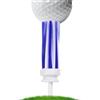 Yhsioaklo Tee da golf lunghi | Borchie a sfera infrangibili a basso attrito | Tee professionali per Driver Golf Pratica Golf Accessori Outdoor Indoor Training Livelli di abilità Uomini Donne Juniors