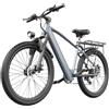 AATOTMGO Bicicletta Elettrica, City Bike Elettrica da 250 W, Bici Elettrica 36 V/13 Ah, Portapacchi Anteriore, Bici Elettrica da 26 Pollici per Adulti, Autonomia 45 KM