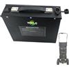 WILLQ Carrelli saliscale elettrici con Pacco Batteria al Litio da 48V | Batterie ricambio 48V 10Ah/15Ah/20Ah saliscale elettrici, con maniglia trasporto, interruttore, leggere e rimovibili
