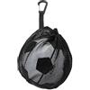 Vauki Rete per pallone, 1 palla, sacco da pallone con coulisse e gancio, borsa da calcio, borsa per pallacanestro, borsa per pallone da calcio, basket, tennis e pallavolo
