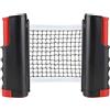 YOUYIKE Set da Ping Pong, Regolabile Accessori da Ping Pong, per attività all'aperto al Coperto