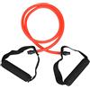 Baxnore Fascia di resistenza per esercizi con manici Tubo in lattice di gomma durevole per allenamento completo del corpo Palestra a casa Pilates Yoga Training Rosso Giallo Blu Ner