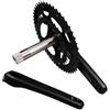 Gettimore Guarnitura per bicicletta 110BCD a denti larghi-stretti | Doppia corona integrata, struttura robusta senza rumore, prestazioni stradali affidabili, standard 110BCD