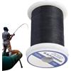Generisch Filo da pesca - 100 m di filo da pesca per pesce persico, lenza resistente | Filo da pesca intrecciato resistente all'abrasione per progetti di pesca