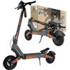 Tysqum Monopattino Elettrico Adulto Pieghevole, 48V 15,6Ah, Autonomia Fino a 55 km, Pneumatici Tubeless 10 Pollici, Doppia Sospensione