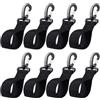 Monetais Clip per Paddle per Paddle Board, Supporto per Kayak Girevole a 360° in Confezione da 8