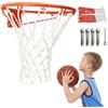 Generisch Rete di ricambio per canestro da basket, per tutte le stagioni | Accessori per sistema di pallacanestro antiruggine per vialetto, palestra, fienile