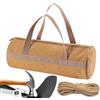 Générique Grande borsa per tenda - organizer in tela robusta con, cachi, | cerniera | Supporto attrezzatura da campeggio per caviglie, pali, strumenti, accessori per esterni, ra