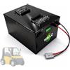 WILLQ Batteria al Litio LiFePO4 da 60V 60Ah per Golf Cart | Batteria sostitutiva per moto, triciclo o go-kart elettrici BMS intelligente, involucro in metallo, connettore Anderson