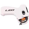 LatoYard Strumento di legatura automatico dell'amo da pesca portatile a batteria | Gancio da pesca automatico portatile che lega la macchina ABS PC di plastica del nodo Maker Bianco