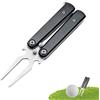 Générique Strumento di Golf Versatile Accessorio Compatto Riparazione Pitch | Apribottiglie Regalo Per Golfisti Accessori Manutenzione Verde