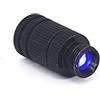 Nukinp Luce di mira a LED in fibra ottica con arco composto, filettatura 3/8-32, vestibilità ampia