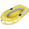 BSTCAR Gommone, 2 Persone, Carico 90 Kg, Giallo | Canottaggio Air Boat Pesca Alla Deriva Immersioni, Uso per 2 Persone
