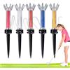 Generisch Tees - Tees da golf in plastica, ecologici | Tees Bamboo | Tè in legno magnetico per trassi di guida, stabilità della maglietta e sessioni di allenamento di golf