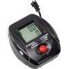 Risveglio Monitor LCD per attrezzatura fitness, canottaggio | Accessori modellanti per macchina e vita con monitoraggio di tempo/conteggio/distanza/calorie, console in plastica nera