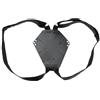 Generic Supporto a doppia spada - tracolla, accessorio per cosplay, custodia | Copertura della spada in pelle PU per lo stoccaggio e il trasporto di spade lunghe