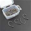 Vibsky Ami da carpa con gambo curvo, 50 pezzi, serie professionale, attrezzatura da pesca, attrezzatura portatile 2#-10#