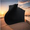 PengWei 1 Pezzo di Copertura Completa for Bici AntiGraffio da 165 cm | Telo Copribici Completo for Rimessaggio Esterno Poliestere Spandex Nero 165x100cm