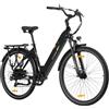 ttgo C3 SE - Bicicletta elettrica da donna, 28 pollici, 250 W, 55 Nm, batteria da 36 V e 18 Ah, portata fino a 120 km, Shimano a 7 marce, LCD