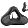 Générique Cuscino Sella Bici Sella Grande Ammortizzatore | Cuscino da ciclismo traforato per mountain bike, città, bicicletta, escursionismo, lunga distanza, esercizio, donne, uomini