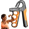 Generisch Attrezzo per esercizi con impugnatura, per rafforzare la mano e | Resistenza 5-100 kg, molla in acciaio al carbonio, allenamento fitness, rigenerazione muscolare, riabilitazione