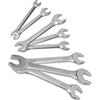 Thryvix Chiave Conica Bicicletta, 8 Pezzi, Chiavi Fisse Sottili, Acciaio al Carbonio, Utensile Mozzo ASSE Pedale, per Riparazione Bici, VTT, Officina, Garage, Manutenzione Ciclo, 5,5-27 mm