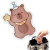 Generisch Grazioso scaldamani autoriscaldante con cartoni animati, borsa portatile | 2-4 ore di calore, scaldamani tascabili a forma di cartoni animati, portatili, a lunga durata, in PVC, auto-riscaldanti