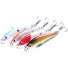 ULTECHNOVO 4 Pezzi Esche Artificiali Affondanti 6cm 3,4g Amo 10, Pesca | Finitura Realistica e Occhi 3d, Plastica e Metallo, per Mare e Fiume, Traina e Lancio
