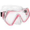 Zatixbu Zatixbu - Occhiali da sub per adulti, panoramici HD 180°, anti-appannamento, anti-perdita, maschera da snorkeling con fascia elastica regolabile in tessuto per uomo e donna