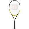 Wilson Racchetta da Tennis Energy XL, Con Costruzione AirLite Alloy e Manicotti Stop Shock, Per Leggerezza, Resistenza e Potenza, Nero/Giallo, Grip 3