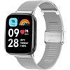 CUNUJIX Cinturino di ricambio per Xiaomi Redmi Watch 3 Active, maglia in metallo, cinturino di ricambio per Redmi Watch 3 Active Uomo Donna