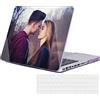 Loyobo Custodia rigida personalizzata con copritastiera per MacBook Pro 13-PL-1 | Custodia protettiva con dissipazione del calore per A1278-modelli 2008-2012-Regalo personalizzato e design con logo aziendale