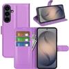 BOCTECH Cover a Libro in Pelle per Samsung Galaxy S26 FE, Viola | Custodia Portafoglio, Pelle Sintetica, Silione, Porta Carte, Chiusura Magnetica, Supporto Pieghevole, Antiurto Flip Case