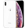 NEW'C Cover per iPhone XS Max, Trasparente TPU Morbido Antiurto Sottile | 6,5 Pollici, Silicone Gel, Antiurto, Antigraffio, Sottile