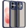 ESHUYI Cover Opaca per Xiaomi Redmi Note 17 Pro 5G | Custodia Cellulare Antiurto Sottile Posteriore Glassata Traslucida, Bordo in TPU Morbido, Anti-Impronte, Blu