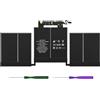 INFOELETTRONICA LO STORE DELLA CONVENIEN INFOELETTRONICA Batteria A1964 compatibile con MacBook Pro 13 A1989 (Metà 2018, 2019) A2251 (2020) - 58Wh 5100mAh - Ricambio PC Portatile Alta Capacità