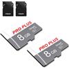 Bliksem 2 Pack Scheda di Memoria 8GB con Adattatore, Classe 10 UHS-I A1, Schede Di Memoria Alta Velocità per Fotocamera, Telefono, Tablet, Registratore Di Guida, PC (TF183 8GB)
