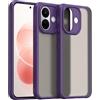 ESHUYI Cover Opaca per Xiaomi Redmi Note 17 Pro 5G | Custodia Cellulare Antiurto Sottile Posteriore Glassata Traslucida, Bordo in TPU Morbido, Anti-Impronte, Viola