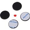 LeFix - Set di piedini in gomma (4 pezzi) sul coperchio della base inferiore+puntatore a profilo super basso, compatibile con Lenovo Thinkpad T460s T470s